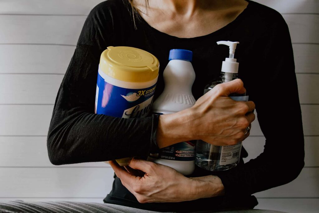 Portable home cleaning kit essentials kelly sikkema djcvoquzxf0 unsplash